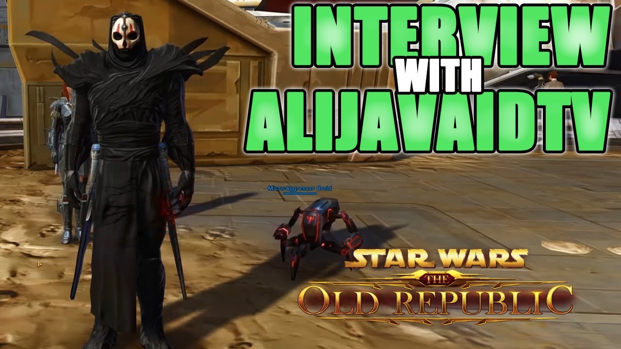 Interview with Ali Javaid TV in Star Wars the Old Republic