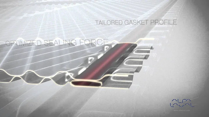 Alfa Laval gasket profile