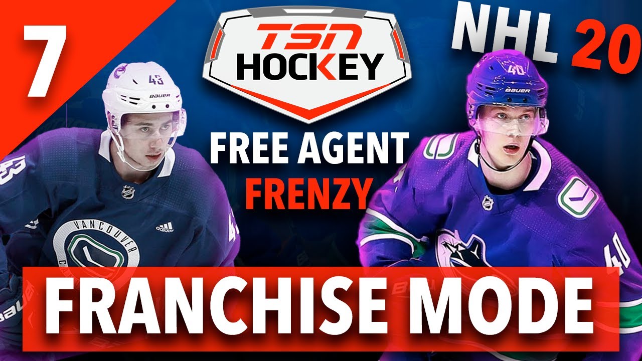 NHL 20 | Vancouver Canucks Franchise Mode #7 "BIG OFF SEASON & SIGNINGS"