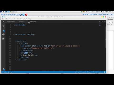 49   Ionic 3 firebase database setup