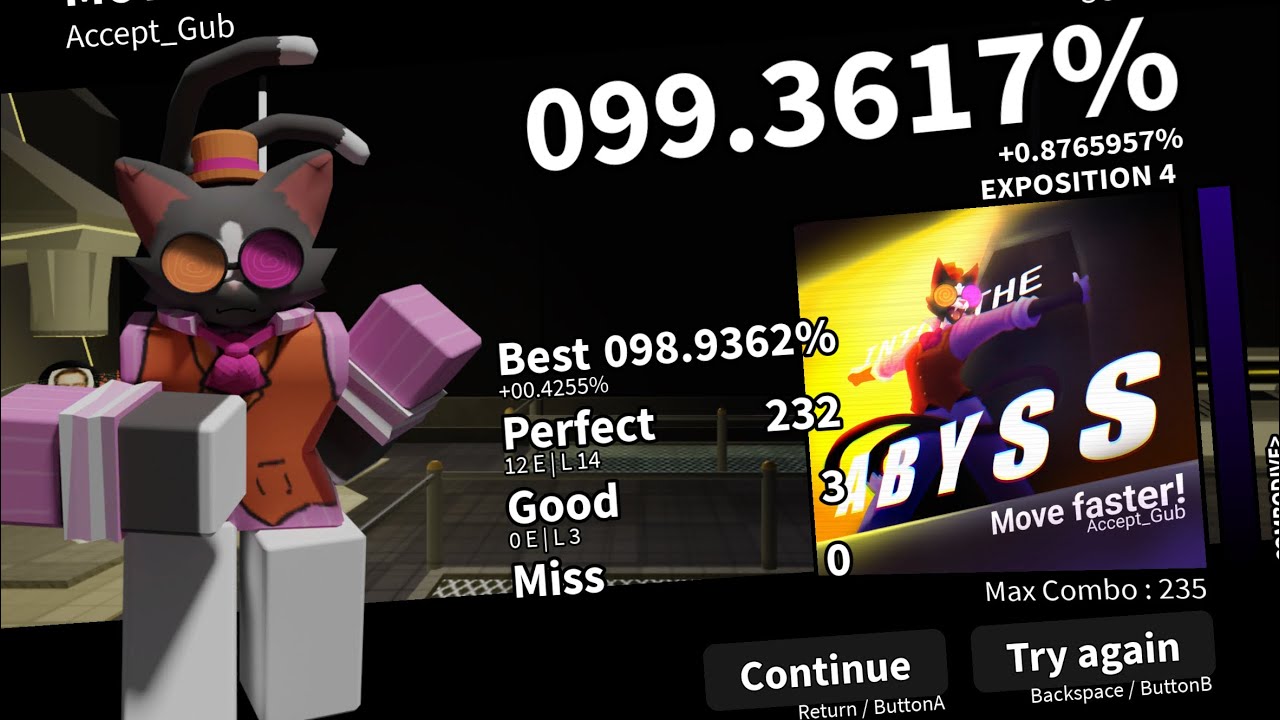 Roblox || Project : RUSHER - Move Faster! 99% (Combodive, Exposition 4 ...