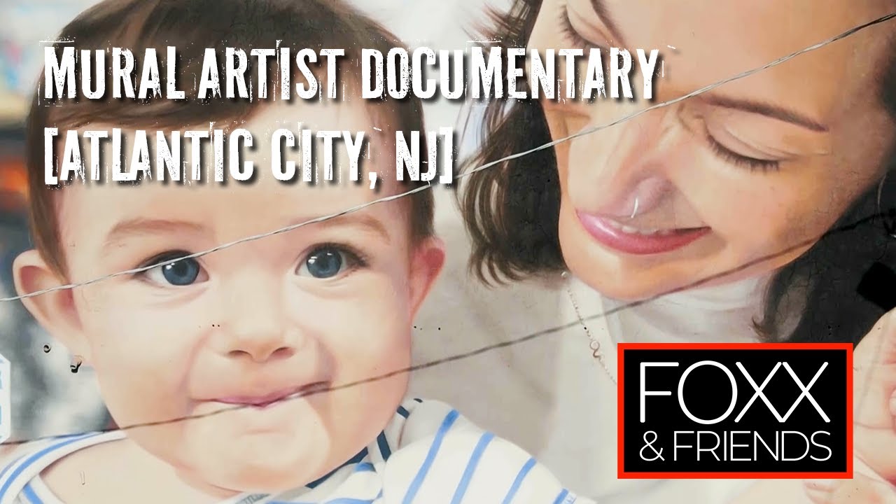 FOXX AND FRIENDS GRAFFITI ARTISTS PAINT ATLANTIC CITY |