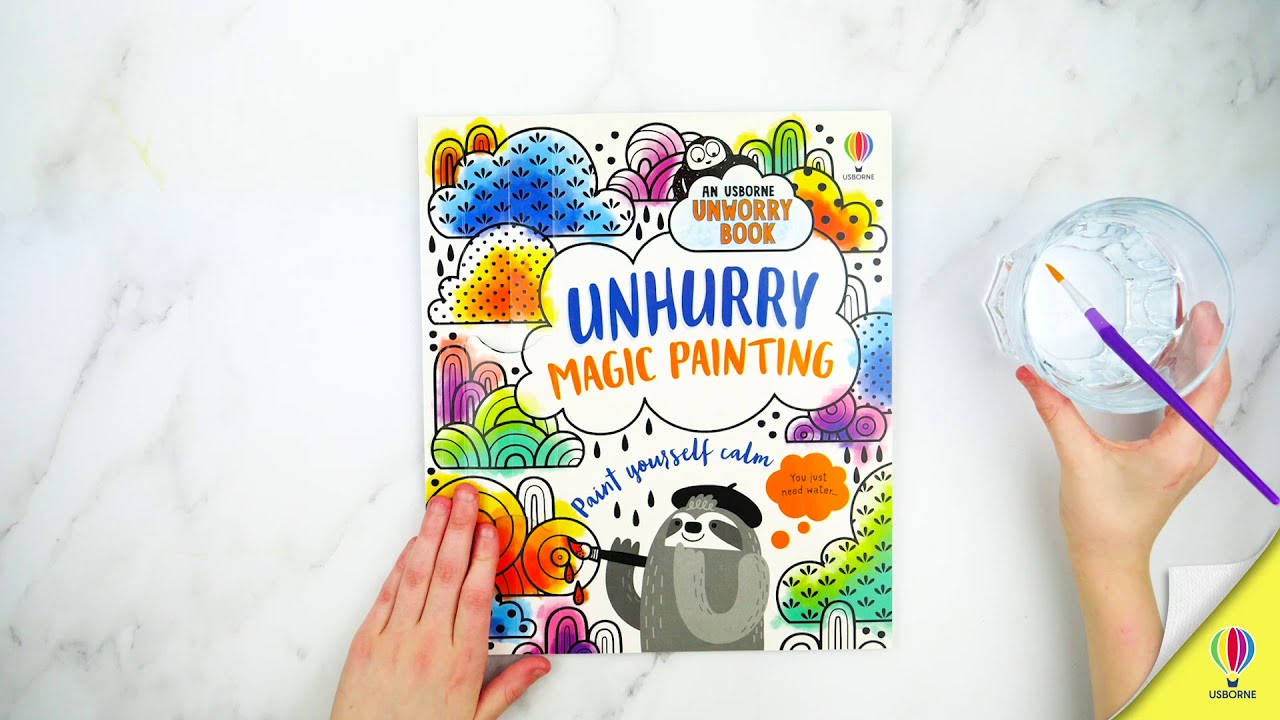 The Unhurry Magic Painting Book. - YouTube