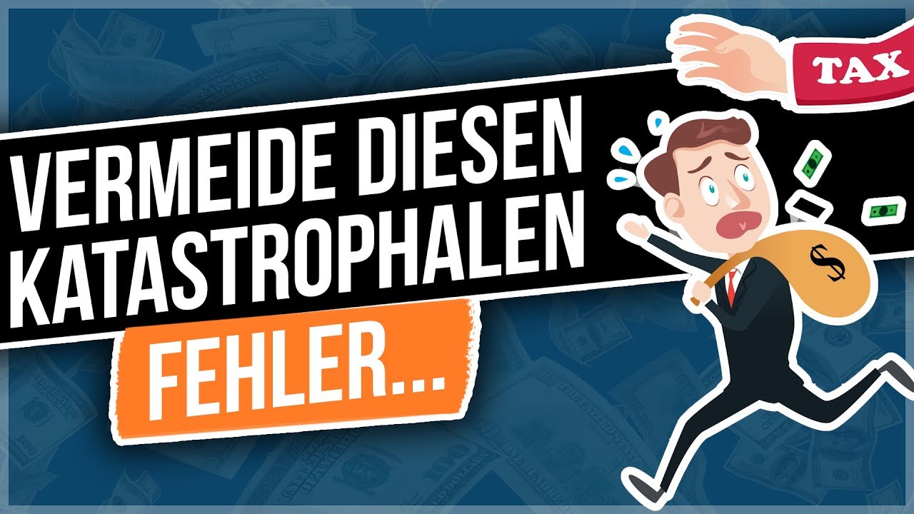 Update Vermeide diesen katastrophalen Fehler... | Steuern für Selfpublisher Teil II