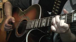 Video thumbnail of "The Rose by Bette Midler *Tab link updated* (KiwiHiwi acoustic guitar cover)"