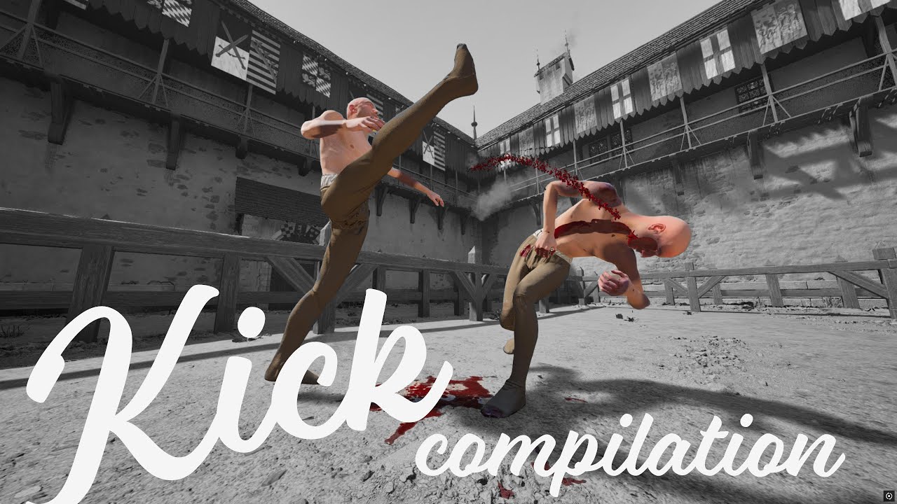 Spin kick Best Knockouts compilation/Half Sword