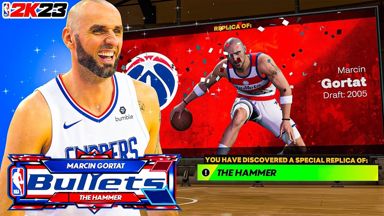 How to unlock Marcin Gortat "THE HAMMER" Replica build on NBA 2K23