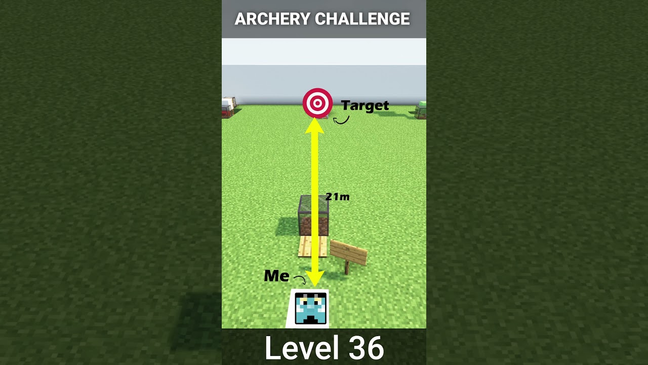 🎯 Level 36/100 BOW MASTER | Minecraft Archery Challenge
