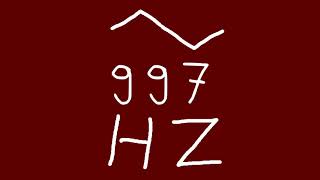 997 hz triangle