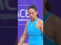 Snatching the opener 👊Daria Kasatkina puts her foot on the gas at the right time to take the first s
