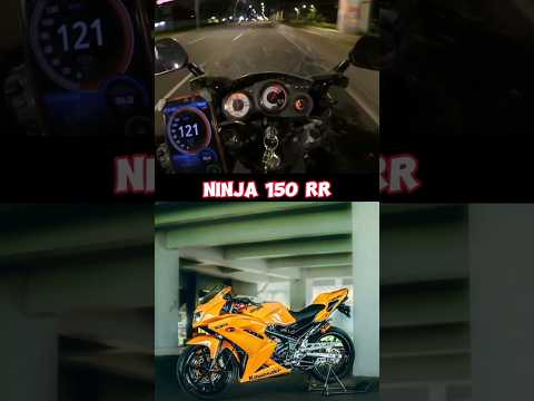 TOP SPEED NINJA 150 RR #motorcycle #topspeed #KAWASAKI
