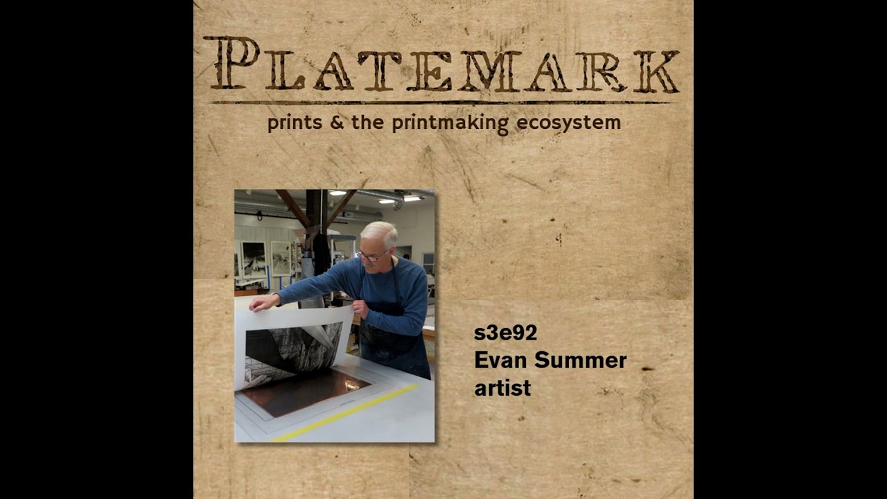 s3e92 collagraph with artist Evan Summer