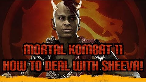 Mortal Kombat 11 HOW TO DEAL with Sheeva Players who spam Stomp!