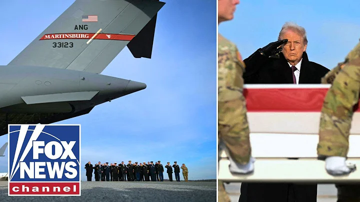 Solemn Salute: Trump attends dignified transfer of fallen US soldiers, interpreter