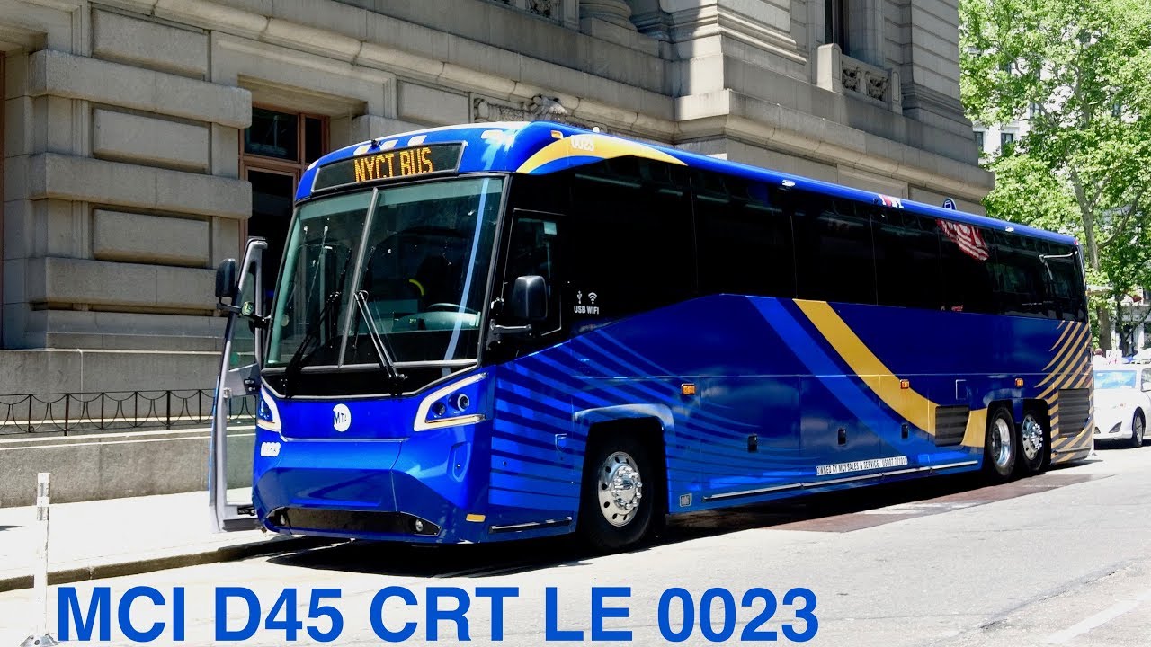 ⁴ᴷ MCI D45 CRT LE Express Bus Demo 0023