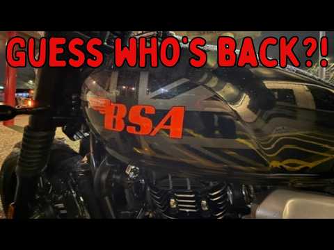 I Rode the NEW BSA Bantam 350 – A Legendary Name Returns!