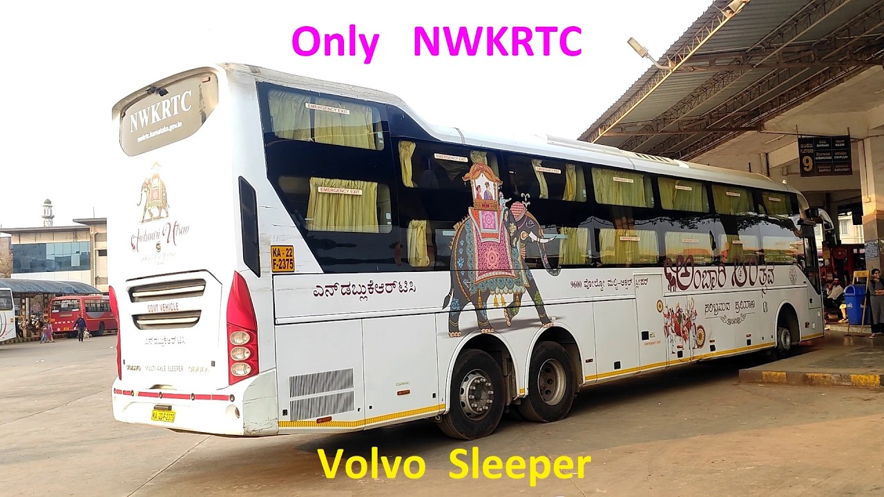 Only Volvo Sleeper Bus of NWKRTC