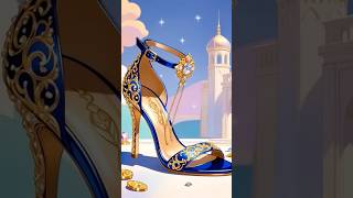 Golden design! #ytshortsindia #india #new #heels #design #love #model #fashion #viral #shorts