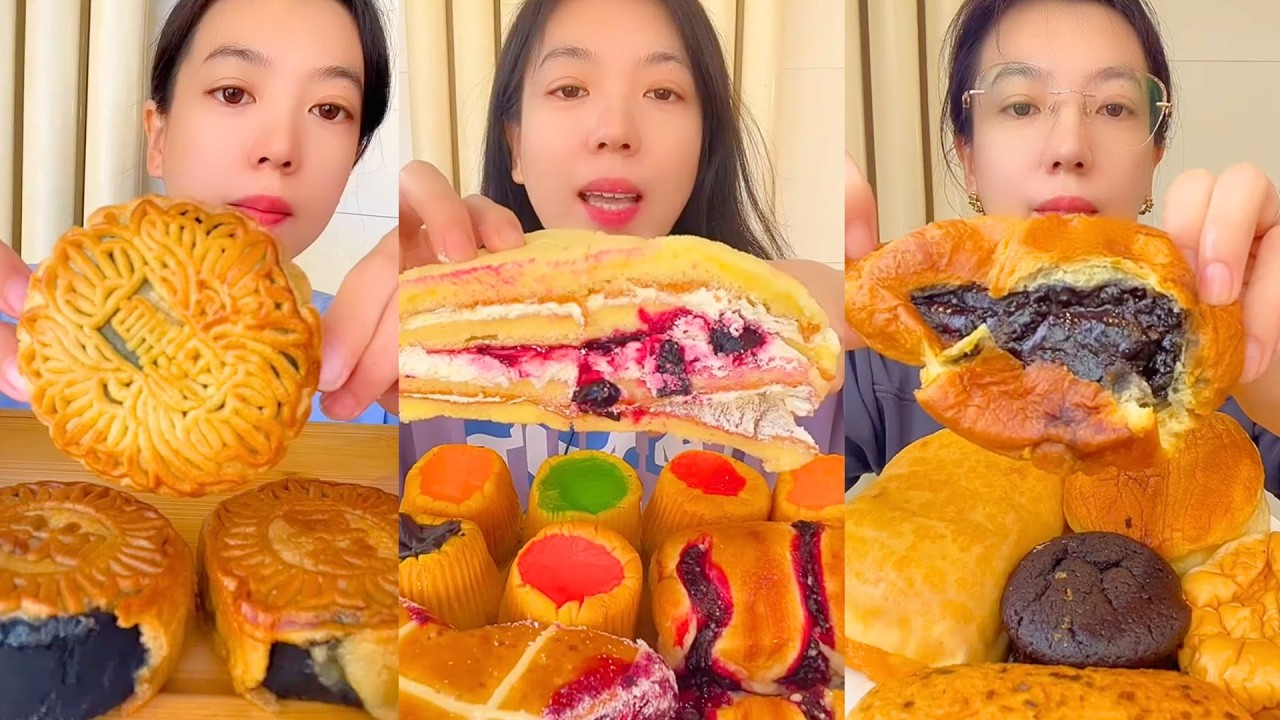 Traditional Chinese Homemade Food Eating Show | Buns Noodles & Desserts Mukbang #136