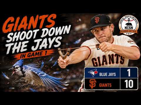 Giants Show Up vs. Jays, Take Game One