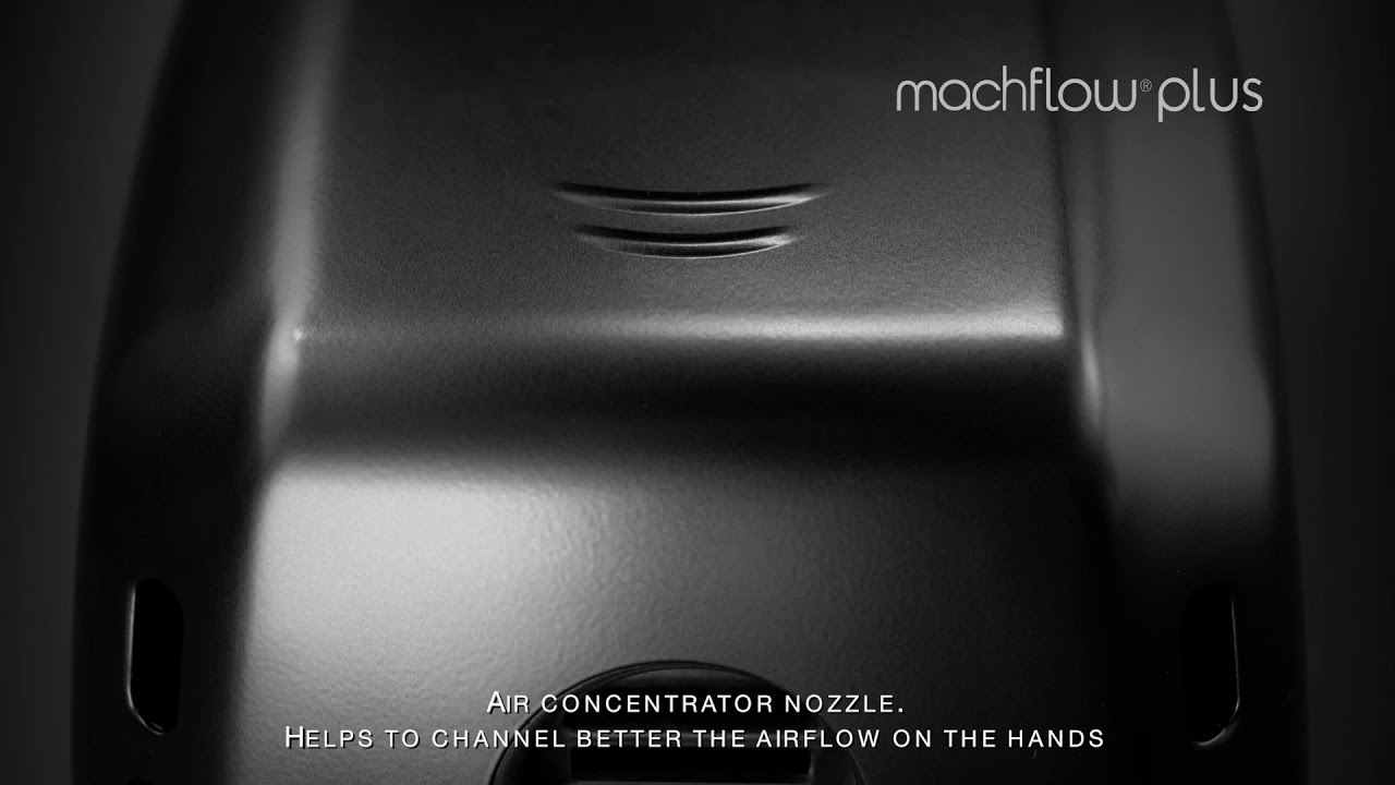 New Hand dryer Machflow Plus Brushless - YouTube