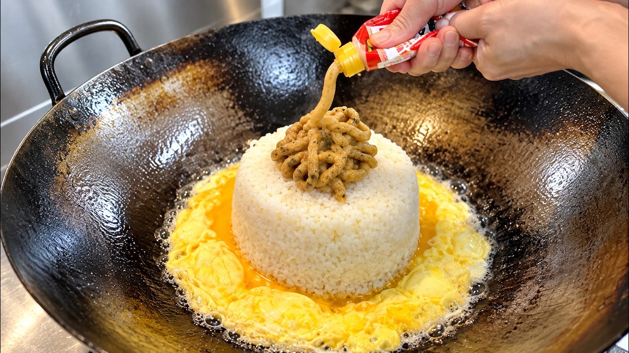 にんにくしょうが炒飯　 8-Minute Garlic Ginger Fried Rice