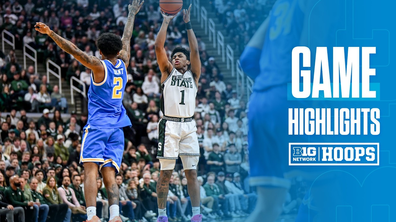 UCLA at Michigan State | HIGHLIGHTS | Big Ten Basketball | 02/17/2026