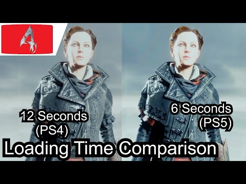 Assassins Creed Origins PS4 vs PS5 Backward Compatibility Load Time  Comparisons 