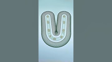 When the spirograph draws a perfect U! #spirographshr #satisfying #asmr #relaxing #art #usa #relax