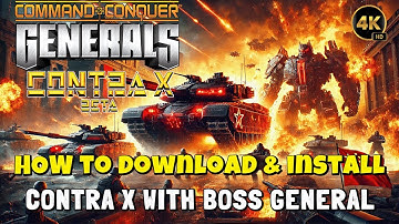 🎮 How to Install Contra X with Boss General (Latest Version 2025) 🔥 | Step-by-Step Guide 🚀