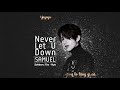[Vietsub+Kara] Never Let U Down - Samuel