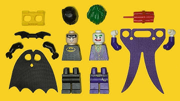 LEGO Batman & Joker | The Lego Batman Movie | Unofficial Minifigure | DC