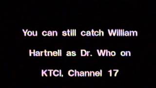 Doctor Who - KTCA Channel 2 PBS &quot;Vacation&quot; Announcement, June 1989