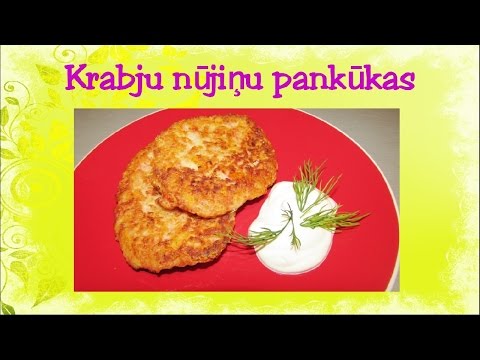 Video: Pankūkas Ar Krabju Nūjiņām