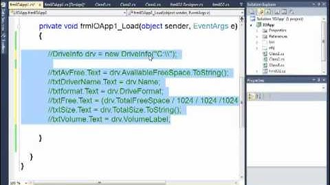 20- Course C# Resala   Introduction to IO Classes and DriverInfo Class