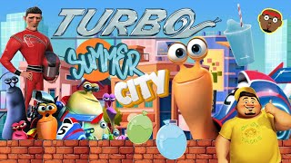 Turbo Movie Summer Fun Run | Turbo Run and Freeze | Summer Sing-along | PhonicsMan Fitness