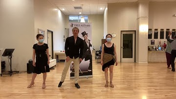 Samba Batofogo Technique - Basic Dance Steps - Leg Action - dance lessons in Beverly Hills by Oleg