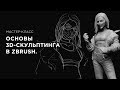 Основы 3D-скульптинга в Zbrush | Мастер Класс