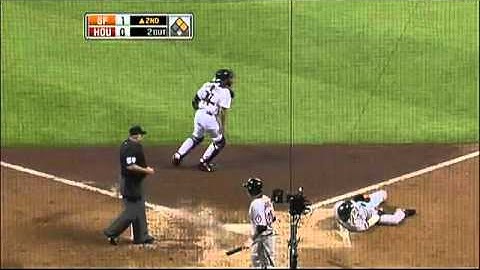 2009/08/03 Pence cuts off a run