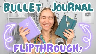 Flip Through my 2023 Bullet Journals 🌟 || Bujo Spread Inspiration