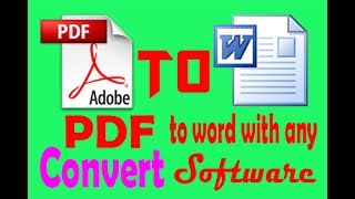 PDF to Word convert without software screenshot 1