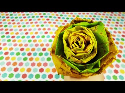 Видео как сделать розы из кленовых листьев своими руками
