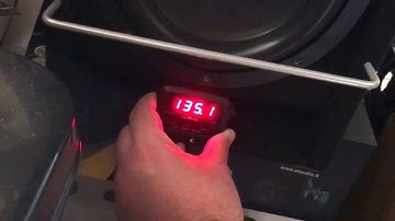 SPL LAB Mini Bass Meter (peak Hold mode)