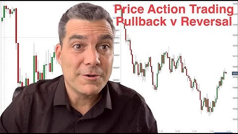 Price Action Trading   Tell the difference between a pullback and a reversal