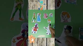 Wrong head change Pict Peterpan/mencocokkan gambar#shorts #funnyvideo #peterpan #puzzle #short