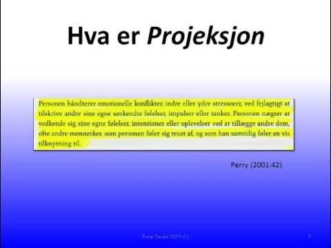 Kvamsaken - psykologens svindel - projektiv identifikasjon