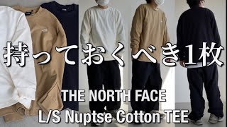 【新作紹介】THE NORTH FACE L/S Nuptse Cotton TEE ノースフェイス ヌプシコットンティ