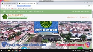 Cara Upload File Tugas di Elearning Moodle Part 1