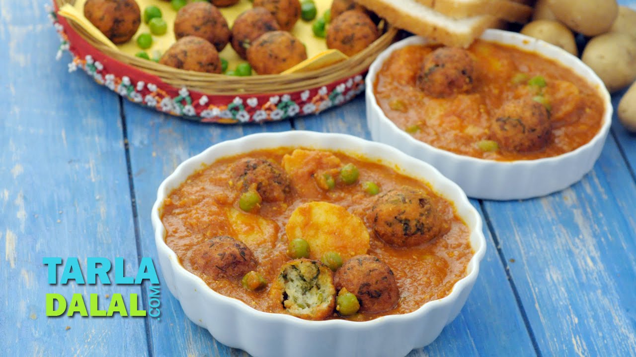 Bread Kofta Curry by Tarla Dalal