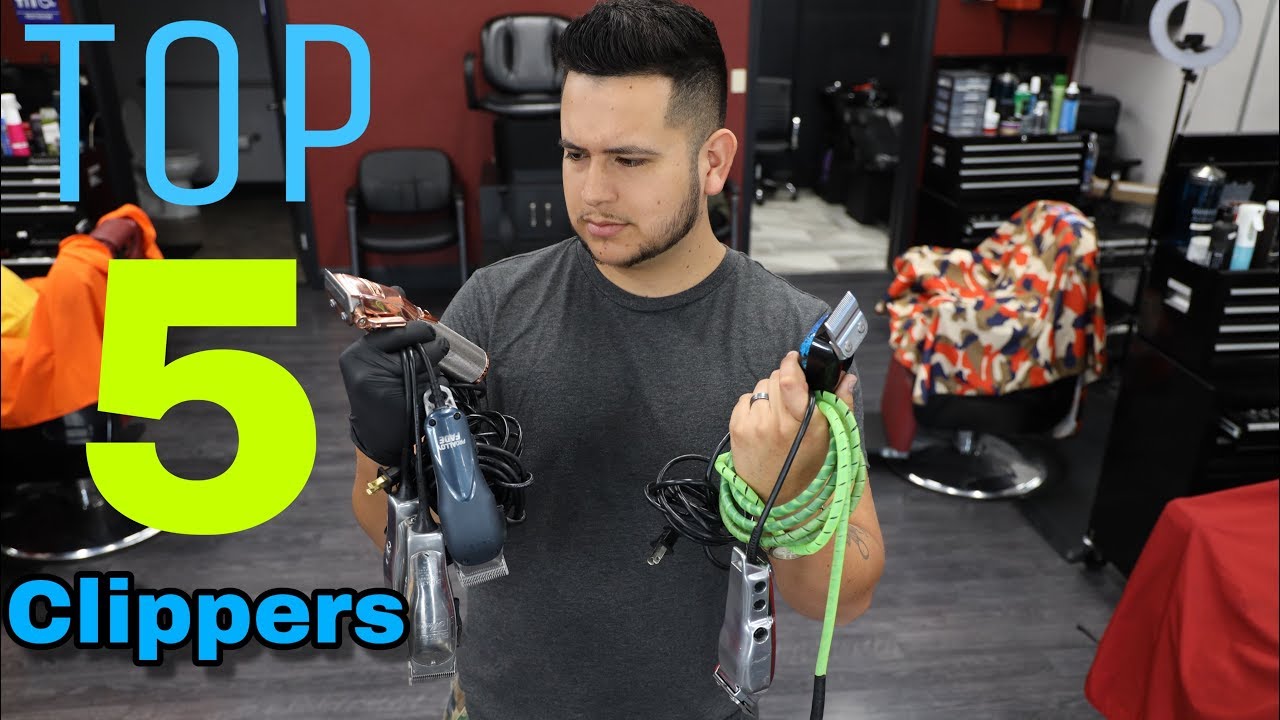 ⁣TOP 5 CLIPPERS FOR BARBERS!!